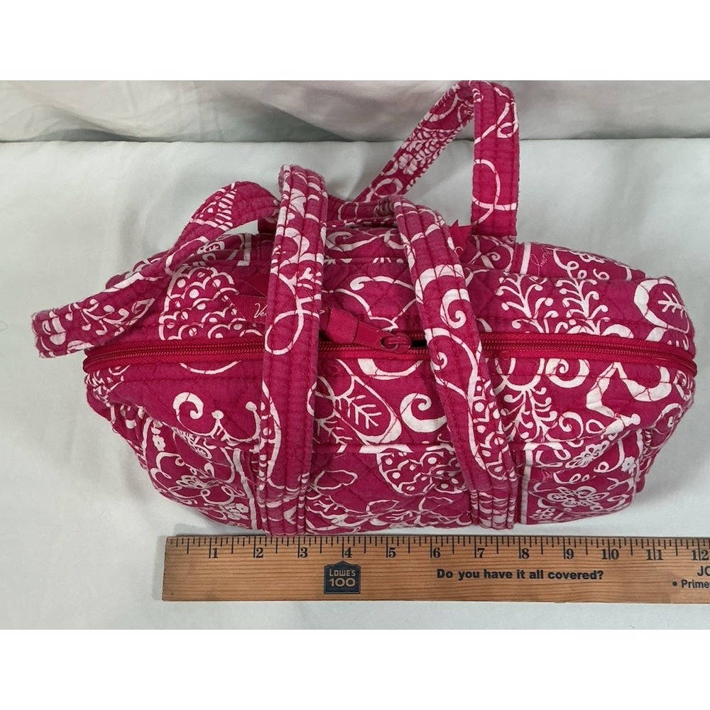 Vera Bradley Twirly Birds Pink Shoulder Bag Purse ( Retired Pattern) - Picture 2 of 12